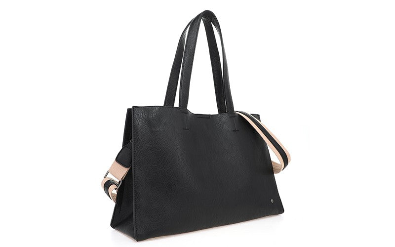 Dijon – De Stijlvolle & Ruime Schoudertas Zwart