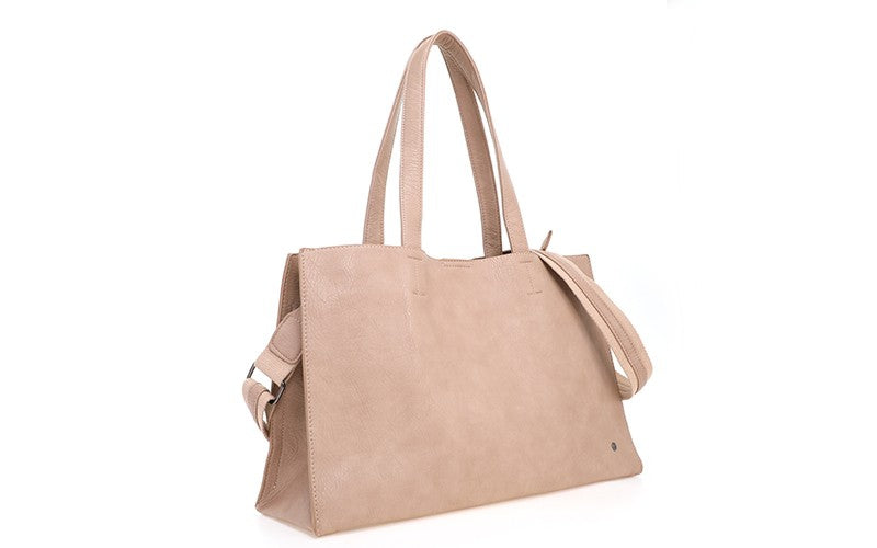 Dijon – De Stijlvolle & Ruime Schoudertas Natural