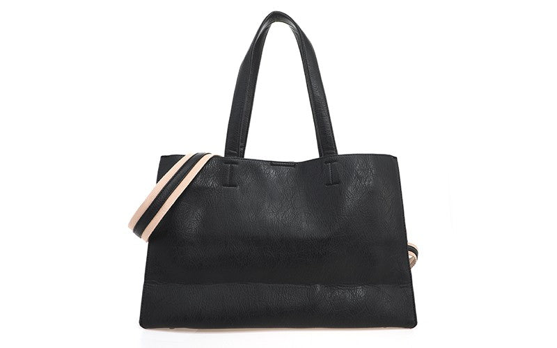 Dijon – De Stijlvolle & Ruime Schoudertas Zwart