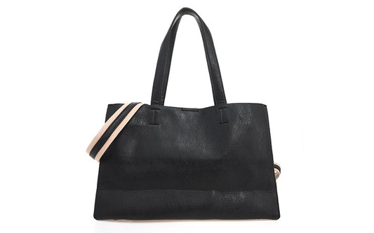 Dijon – De Stijlvolle & Ruime Schoudertas Zwart