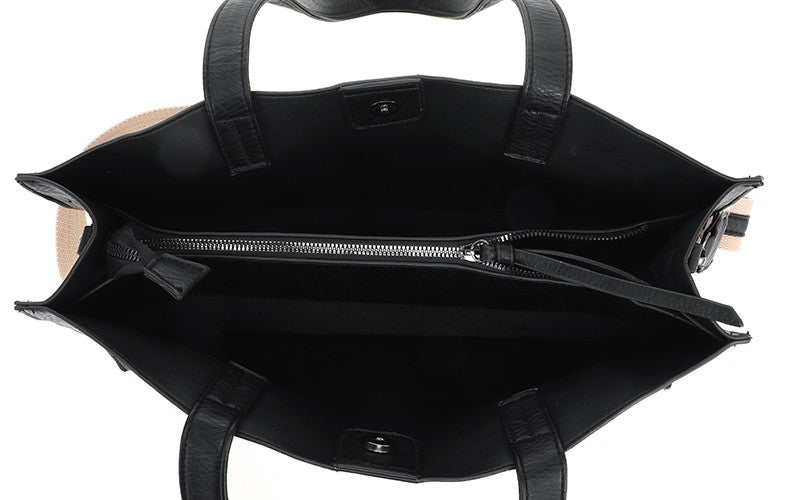 Dijon – De Stijlvolle & Ruime Schoudertas Zwart