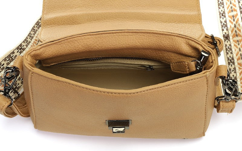 Machelen Hand - Schoudertas Camel