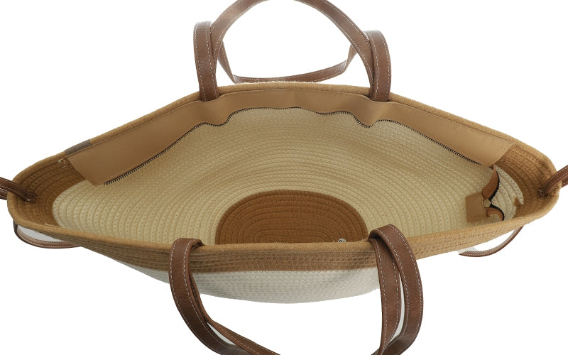 Strandtas Royan – Natural Woven Shopper