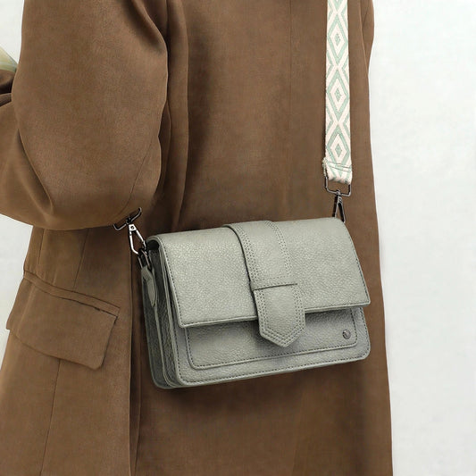 Rione – Dames Crossbody Tas Saliegroen