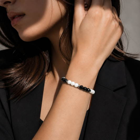 Bracciale Nero Bianco