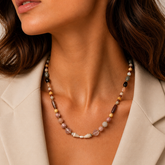 Aurora Toscana – Edelstenen Damesketting