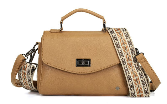 Machelen Hand - Schoudertas Camel