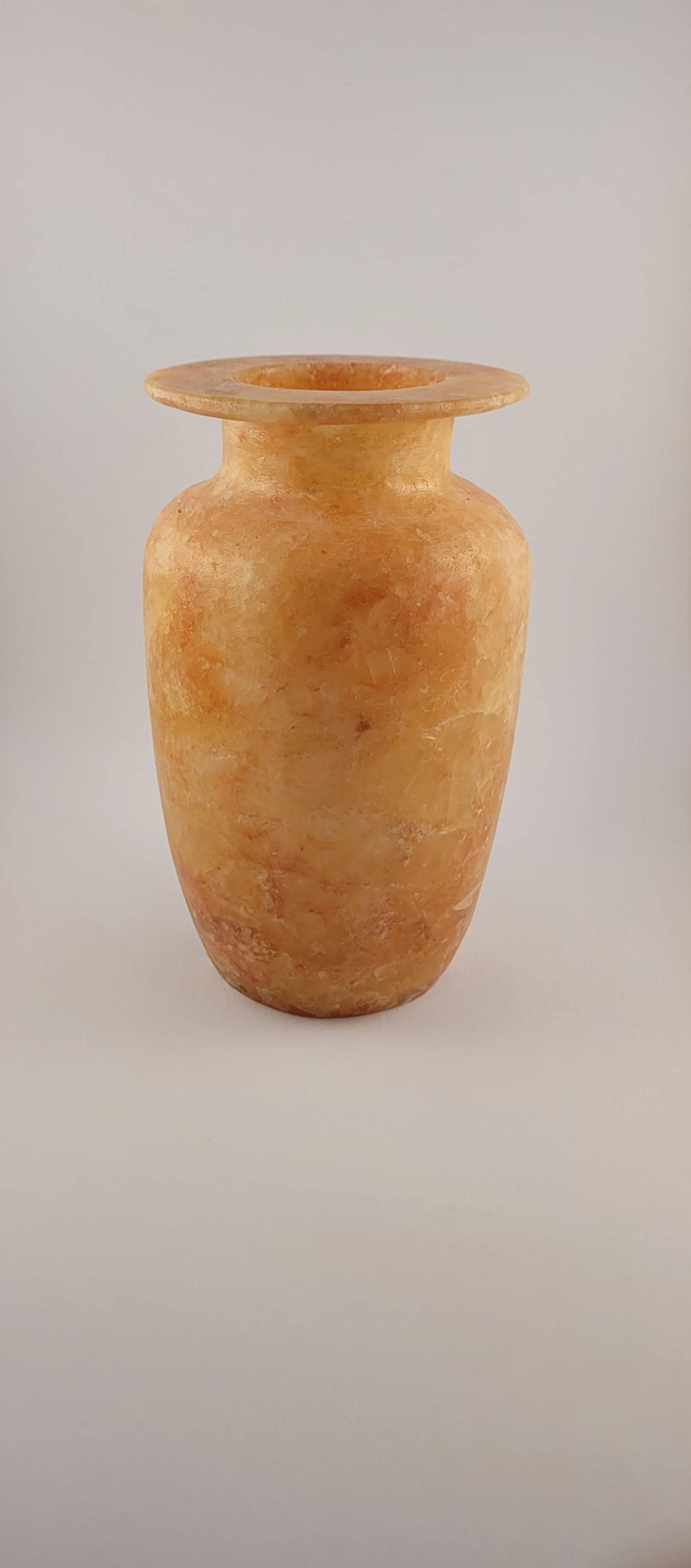 Natuursteen Windlicht 17,5 cm – Alabaster Fuoco Silenzioso
