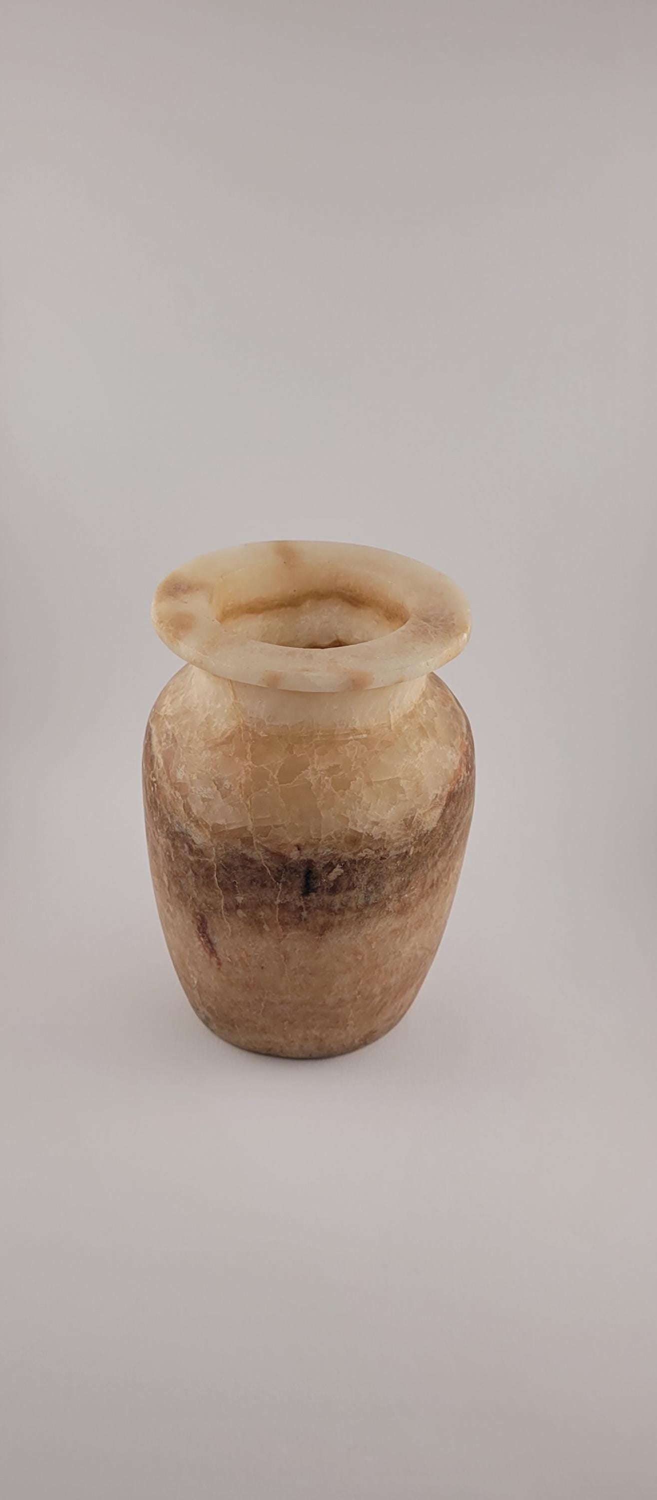 Natuursteen Windlicht 14,5cm - Alabaster Rosa di Terra
