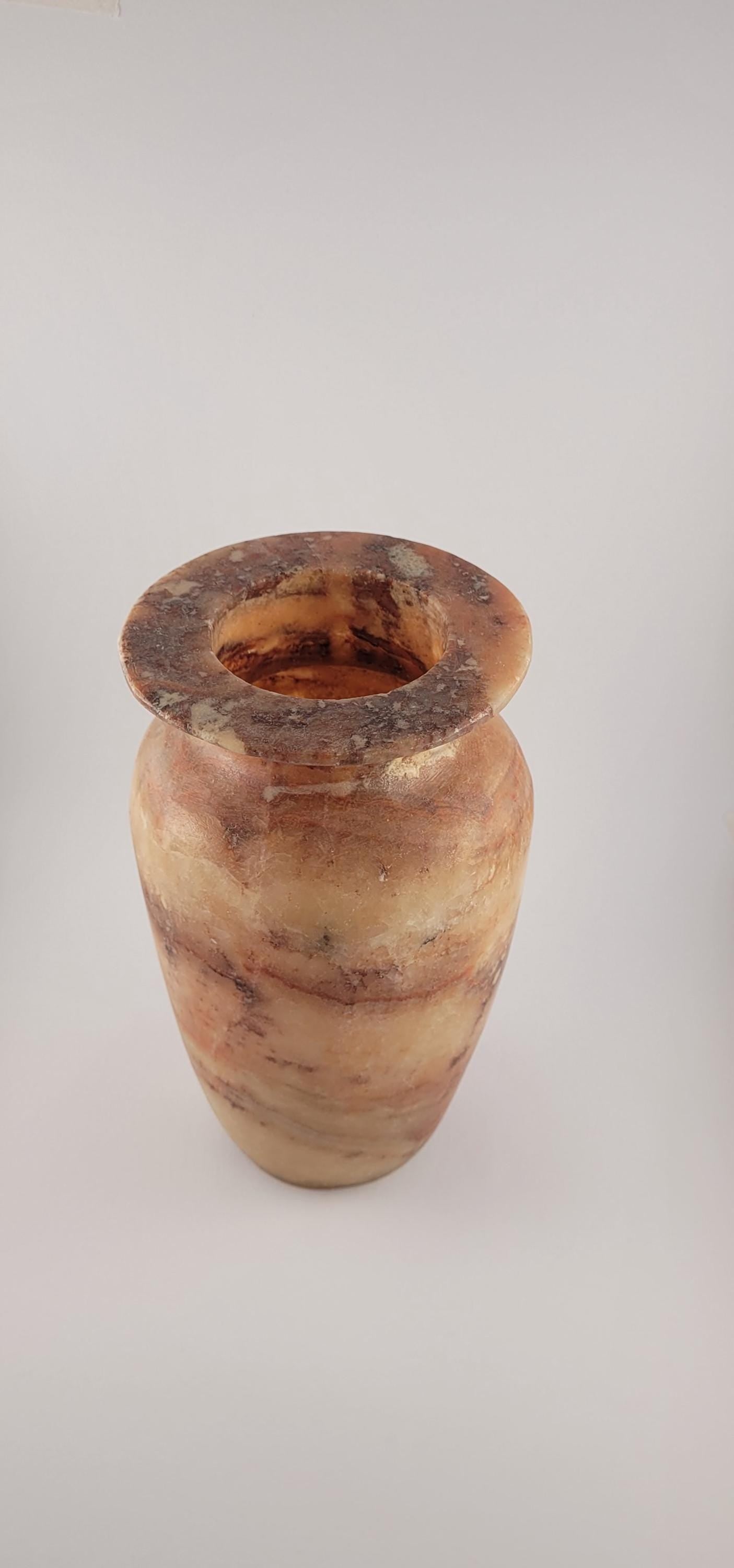 Fiamma di Terra – Earth Flame Alabaster Vaas