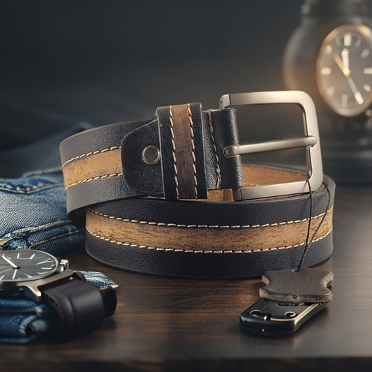 Noir Rustico – Leren Herenriem