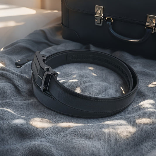 Cintura Nero Classico riem zonder gaatjes