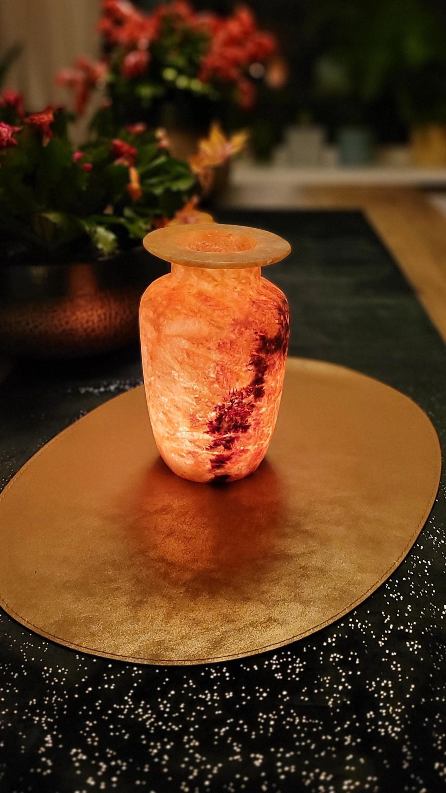 Natuurlijke woondecoratie van albast