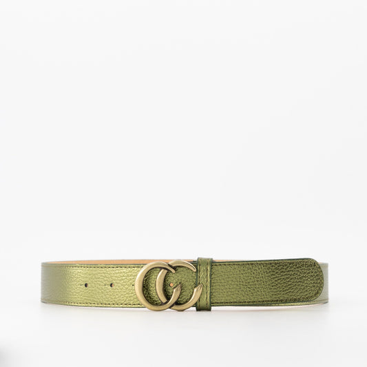 Damesriem Cecile Classic Grain – Army Groen