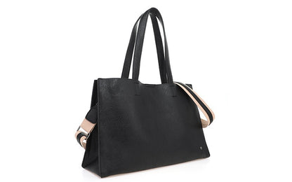 Dijon – De Stijlvolle & Ruime Schoudertas Zwart