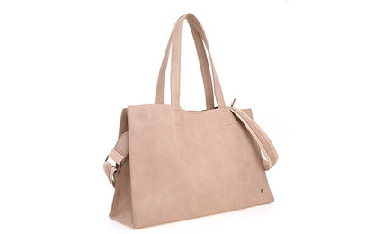 Dijon – De Stijlvolle & Ruime Schoudertas Natural