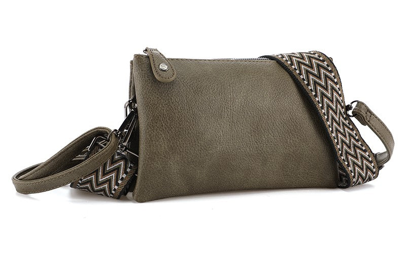 New York – Donkergroen Schoudertasje