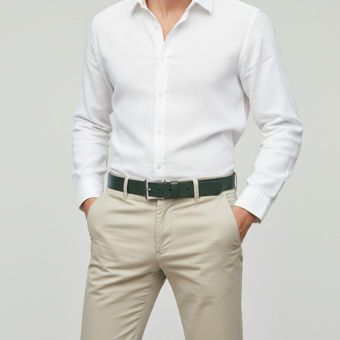 Cintura Verde Classico riem