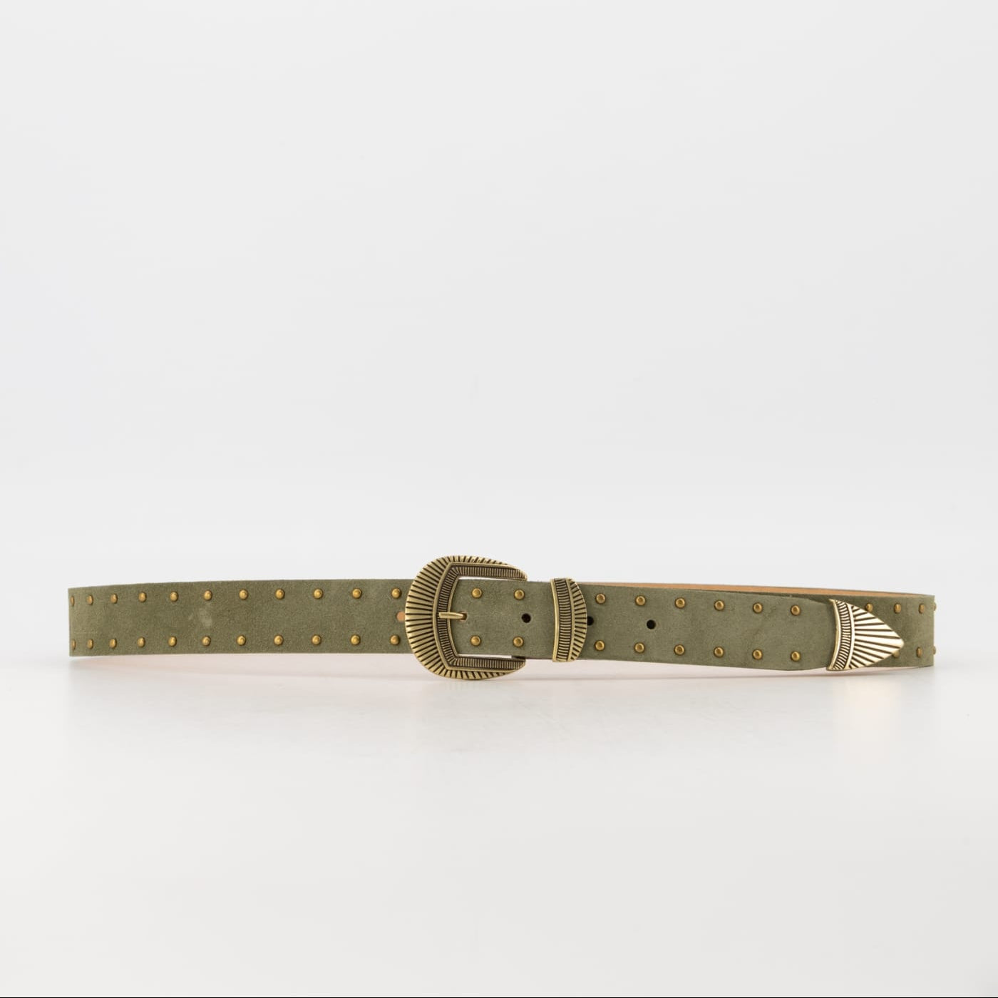 Damesriem Kathy Suede – Groen