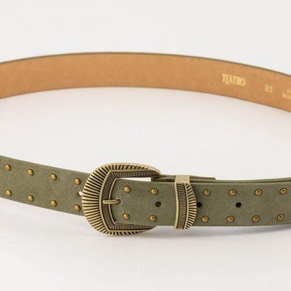 Damesriem Kathy Suede – Groen