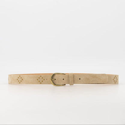 Damesriem Kathy Suede – Latte Beige