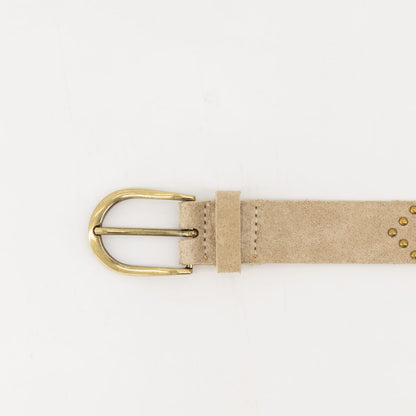 Damesriem Kathy Suede – Latte Beige
