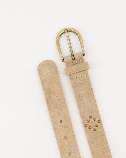 Damesriem Kathy Suede – Latte Beige