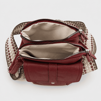 Tyler Burgundy – Dames Telefoon- & Schoudertasje