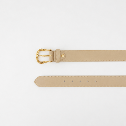 Damesriem Atra Sauvage – Crème Beige