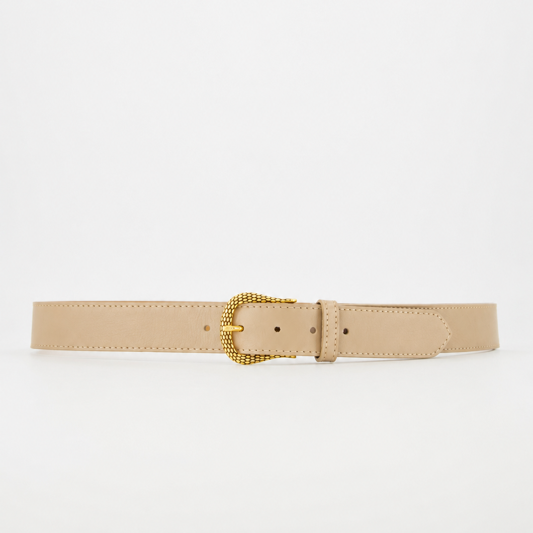 Damesriem Atra Sauvage – Crème Beige