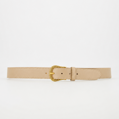 Damesriem Atra Sauvage – Crème Beige