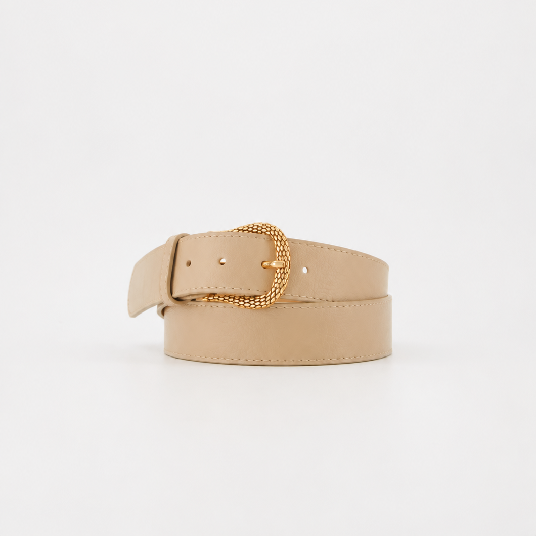 Damesriem Atra Sauvage – Crème Beige