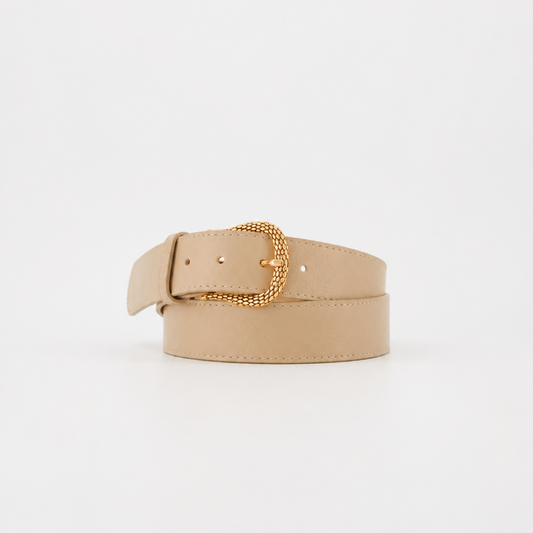 Damesriem Atra Sauvage – Crème Beige