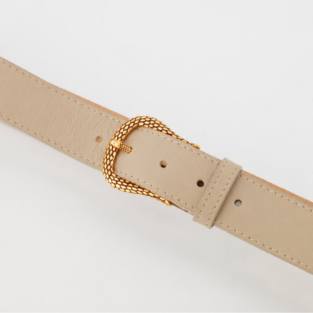 Damesriem Atra Sauvage – Crème Beige