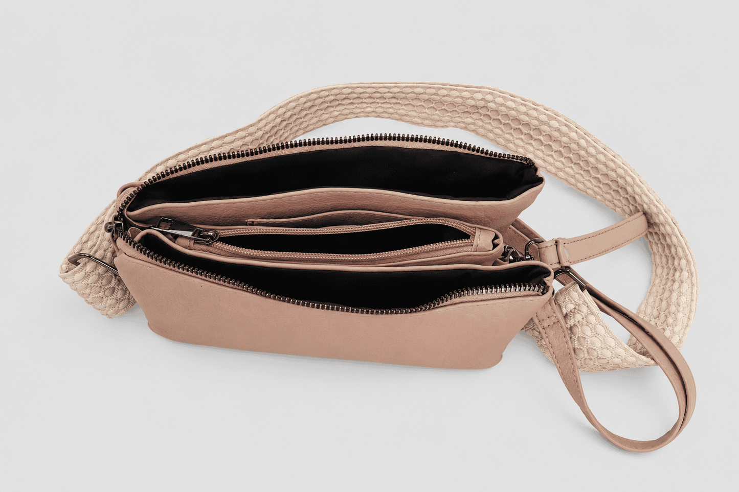 New York Schoudertasje – Vintage Pink