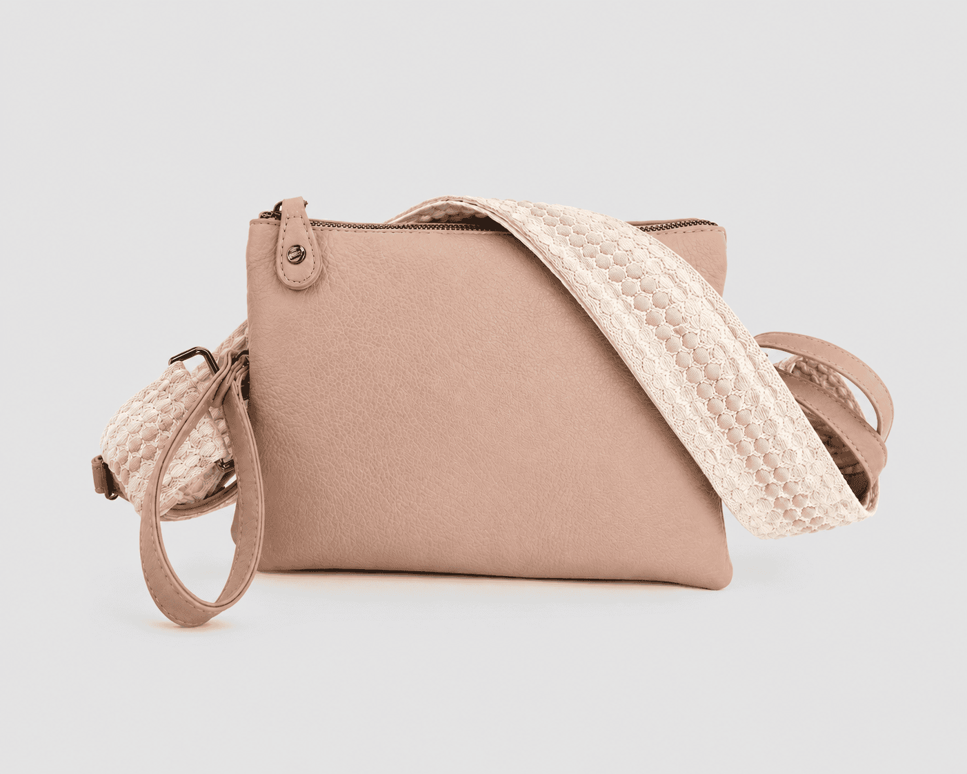 New York Schoudertasje – Vintage Pink
