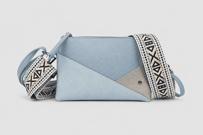 Schoudertasje Evian – Blauw