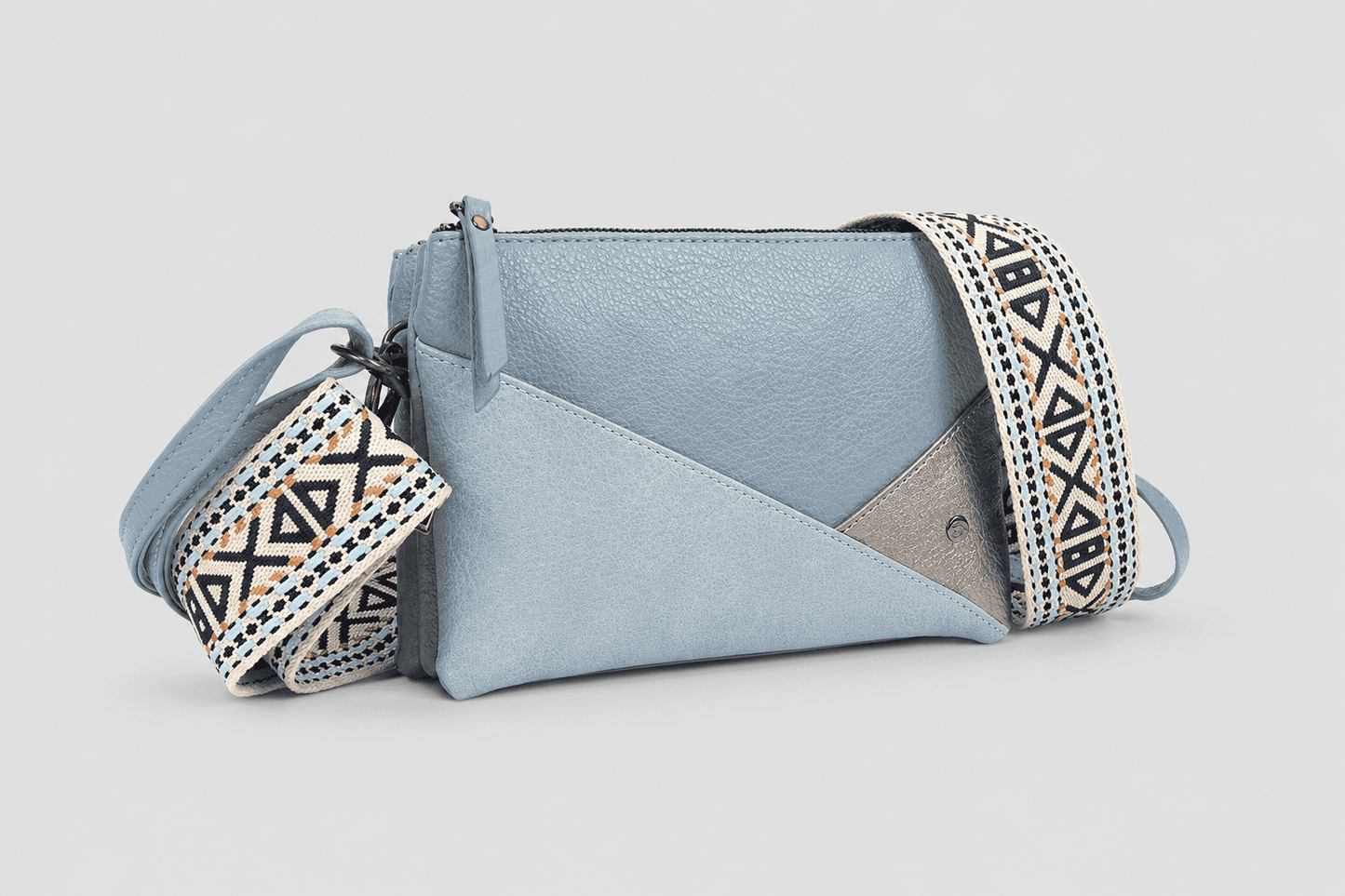 Schoudertasje Evian – Blauw