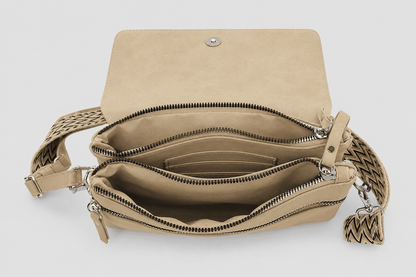 Montoro Crossbody Tas – Natural