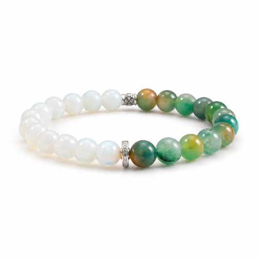 Serene Groen – Dames Edelsteen Armband