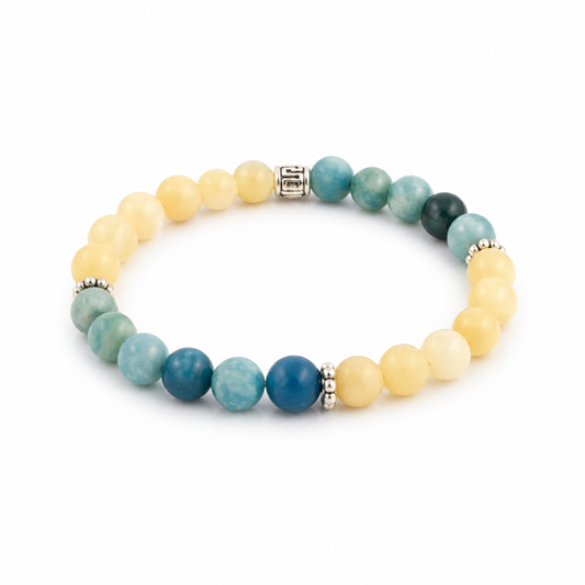 Ocean Sunrise – Dames Edelsteen Armband