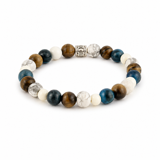 Tigre e Cielo – Dames Edelsteen Armband