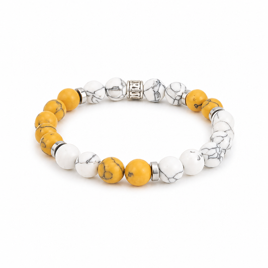 Golden Breeze – Dames Edelsteen Armband