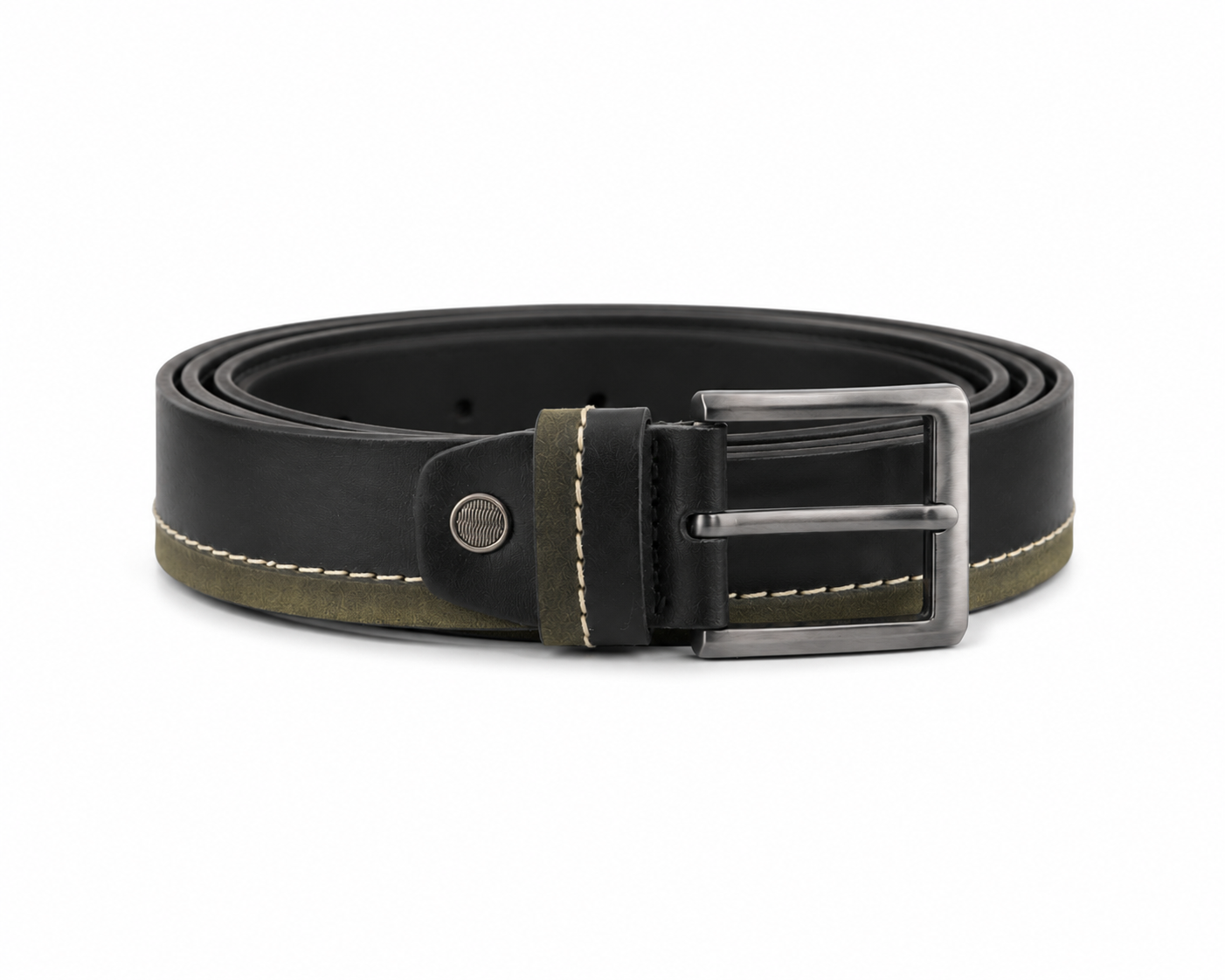 Unisex Leren Riem Verde Classico