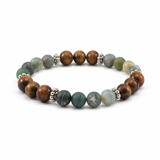 Earth Harmony – Dames Edelsteen Armband