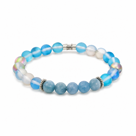 Ocean Breeze – Dames Edelsteen Armband