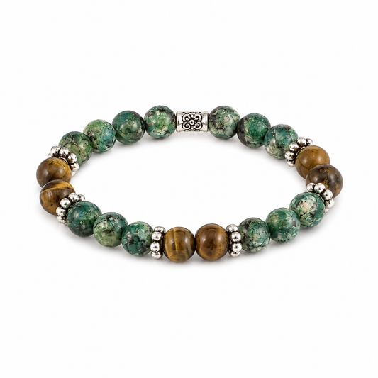 Earth Fusion – Dames Edelsteen Armband
