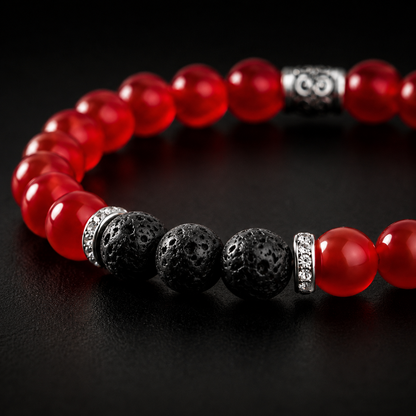 Scarlet Flame armband