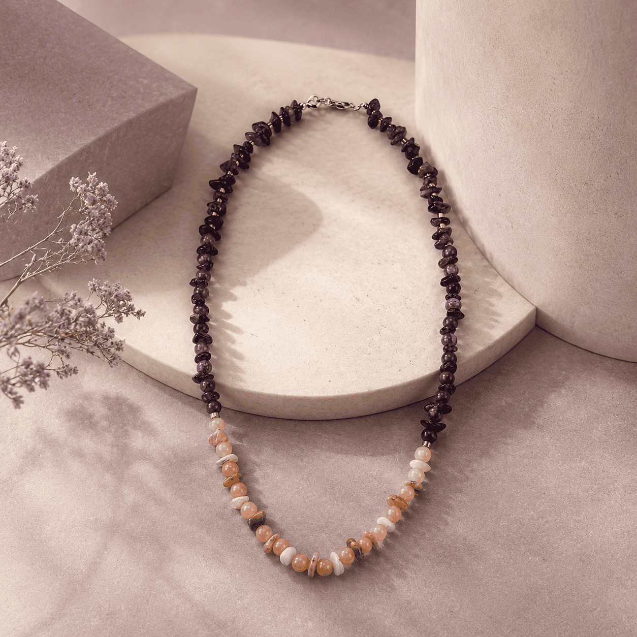 Edelsteen ketting - Harmonie de Gemmes