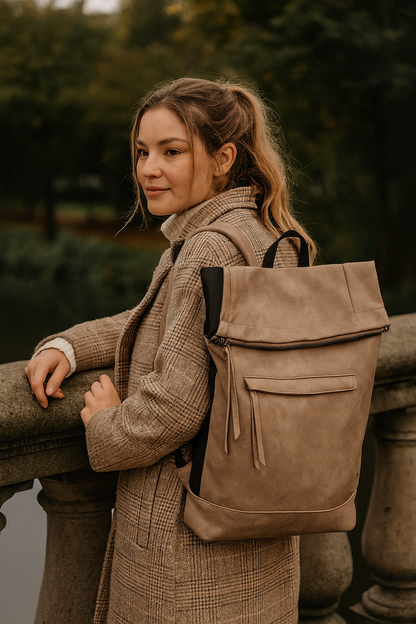 Rugtas Haarlem Taupe